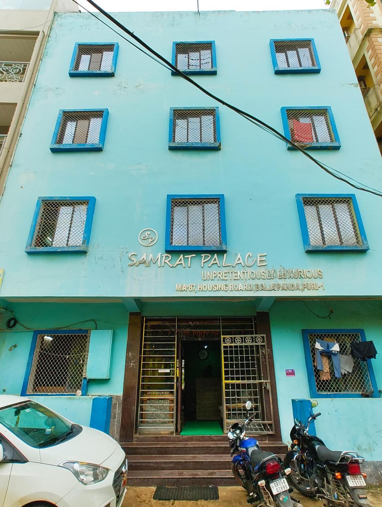 Goroomgo Samrat Palace Puri Near Sea Beach With Parking Facilities - Restaurant Available - Couple Friendly Exteriör bild